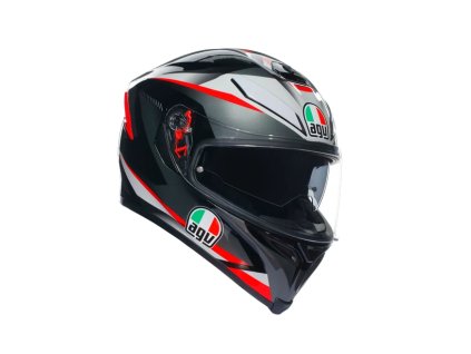 k5 s agv e2205 multi mplk plasma black grey red