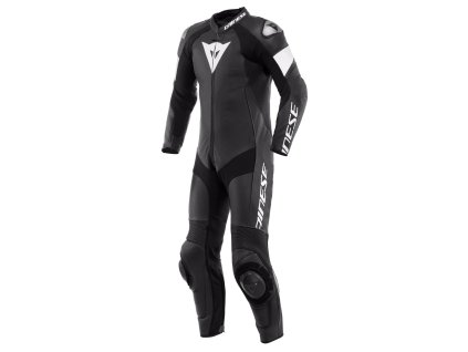 DAINESE TOSA 1 PCS LEATHER SUIT PERF. BLACK/WHITE