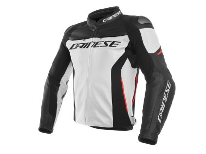 DAINESE Bunda RACING 3 White/Black/Red