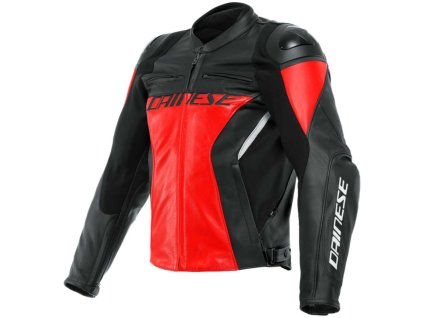 dainese racing 4 lava red black leather motorcycle jacket 146130 zoom