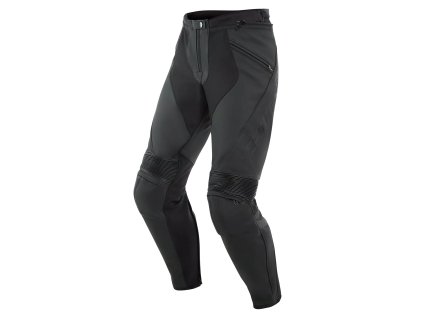 DAINESE PONY 3 LEATHER PANTS BLACK-MATT