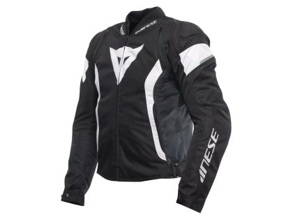 DAINESE AVRO 5 TEX JACKET BLACK/WHITE/BLACK