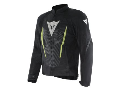 DAINESE HEROSPHERE AIR TEX JACKET BLACK/WHITE/YELLOW-FLUO