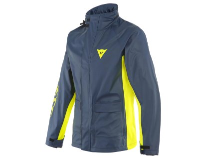 DAINESE STORM 2 UNISEX BUNDA BLACK-IRIS/FLUO-YELLOW
