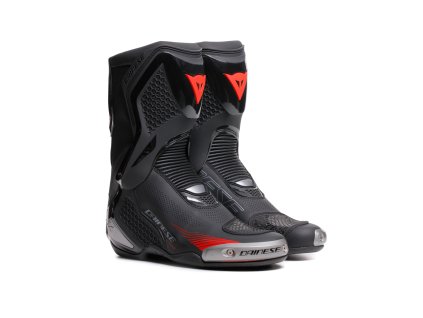 DAINESE TORQUE 4 AIR BOOTS BLACK/RED-LAVA