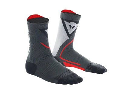 DAINESE THERMO MID SOCKS BLACK/RED