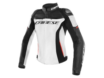 DAINESE BUNDA DAMSKA KOZENA RACING 3 WHITE/BLACK/RED