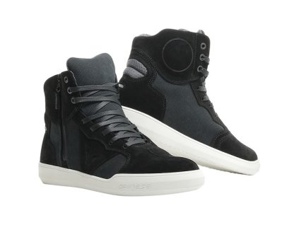 dainese technical motorcycle sneakers metropolis d wp black anthracite 63161