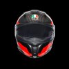AGV SPORTMODULAR MULTI PLK SHARP CARBON/RED/WHITE