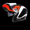AGV SPORTMODULAR MULTI PLK SHARP CARBON/RED/WHITE