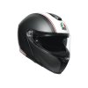 sportmodular cover matt gunmetal white motorbike flip up helmet e22051