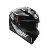 AGV K5 S E2205 MULTI TEMPEST BLACK/SILVER