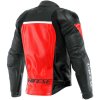 dainese racing 4 lava red black leather motorcycle jacket 146131 zoom