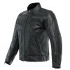zaurax leather jacket black
