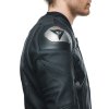 DAINESE AVRO 5 LEATHER JACKET BLACK/ANTHRACITE