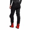 DAINESE DELTA 4 PERF. LEATHER PANTS BLACK/BLACK