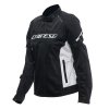 DAINESE AIR FRAME 3 TEX JACKET WMN BLACK/WHITE/WHITE