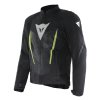 DAINESE HEROSPHERE AIR TEX JACKET BLACK/WHITE/YELLOW-FLUO