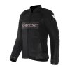 DAINESE HEROSPHERE AIR TEX JACKET WMN BLACK/WHITE/PEACH