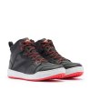 DAINESE SUBURB D-WP SHOES BLACK/WHITE/RED-LAVA
