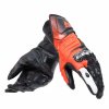 DAINESE CARBON 4 LONG KOZENE RUKAVICE BLACK/FLUO-RED/WHITE