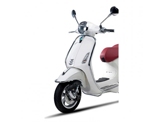 protezioni primaterali anteriori cromate vespa