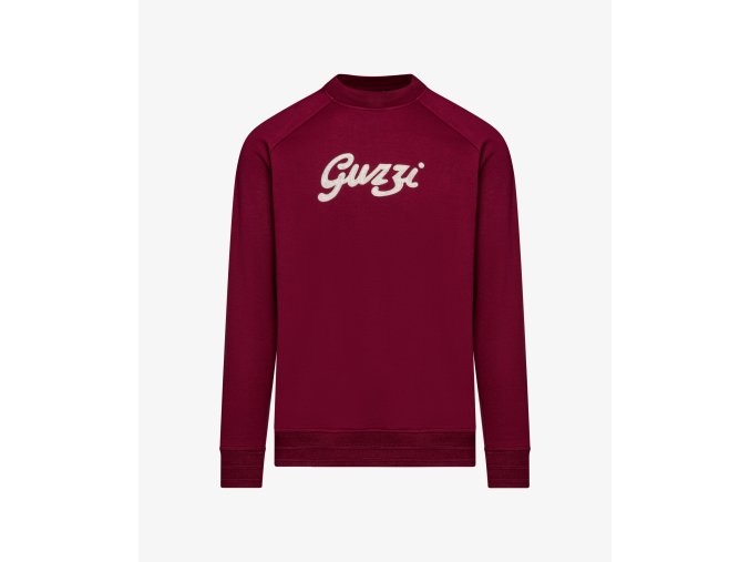 8L0109M03BRG MOTOGUZZI LIFESTYLE MEN BURGUNDY M FRONT 3480 4560
