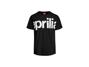 6076280M03B APRILIA LIFESTYLE MEN BLACK L Front 3480 4560