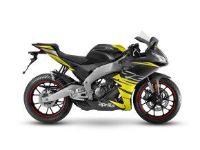Aprilia RS 125 Cyanide Yellow E5+