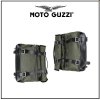 Brašny Boční Zelené Látka /Kůže V7 E5 2021+ Moto Guzzi