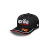 8L0149MNNBLK APRILIA LIFESTYLE WEARING ACCESSORIES BLACK OS FRONT 3480 4560