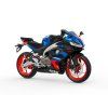 Aprilia RS 457 Coral Snake Blue 3 4 ant dx