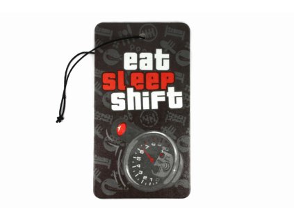Závěsná vůně do auta - Eat Sleep Shift