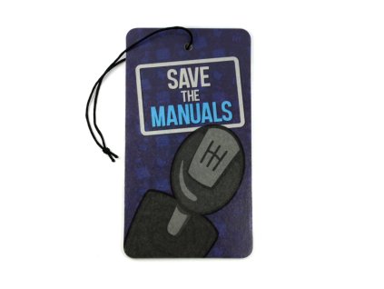 Závěsná vůně do auta - Save The Manuals