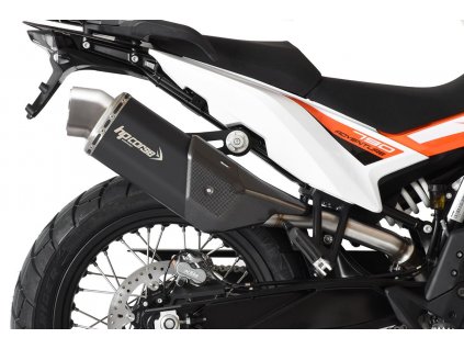 0019135 terminale 4 track r short black ktm 790 adventureeuro 4