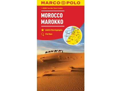 780 maroko 1 800 000 mapa s vyhlidkovymi trasami