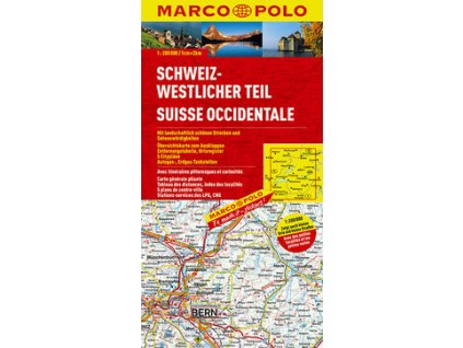 729 svycarsko zapad 1 200 000 mapa s vyhlidkovymi trasami