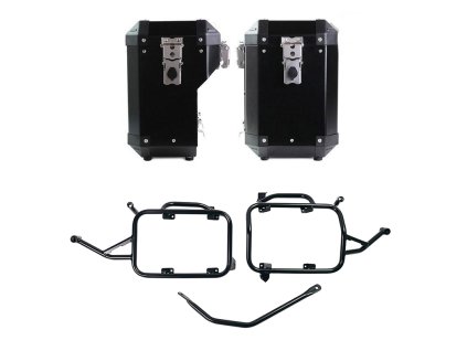 coppia borse atlas in alluminio 47l 41l con telai bmw f900gs