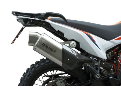 0020813 hp terminale 4 track r short titanium ktm 890 adventure euro 5