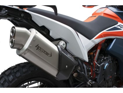 0020828 terminale 4track r short inox satin ktm 890 adventure r 2021 2023