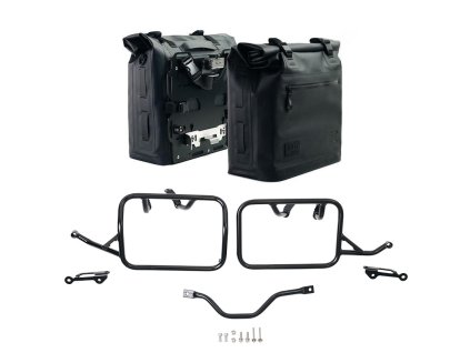 due borse laterali khali in tpu 35l 45l coppia piastre in alluminio telai bmw r12 g s