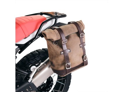 borsa laterale in crosta di cuoio 10l 14l telaio bmw r12 g s sx 4
