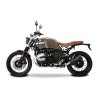 0021084 terminale singolo hydroform rs basso acciaio cerakote black bmw r ninet 2021 2024