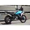 0022222 terminale sp 2 short titanium cf moto 800mt x 2025