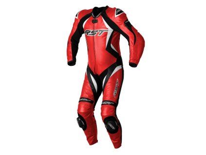 2355 tractech evo 4 ce mens laether suit red 001