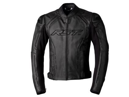 102977 S1 CE Mens Leather Jacket BlackBlackBlack Front