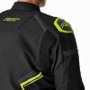 103614 S1 D3O Mens Textile Jacket Black Grey Flo Yellow 010