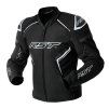 103614 S1 D3O Mens Textile Jacket Black White