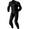 103634 Tractech D3O CE Mens Leather Suit Black Black black