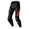 blk red 103636 Tractech Evo 5 D3O Mens Leather Pants Black Red